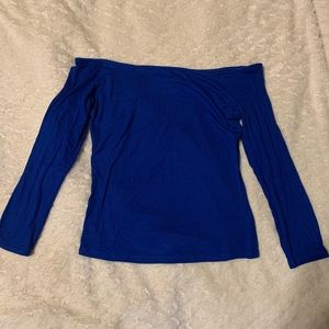 over the shoulder top